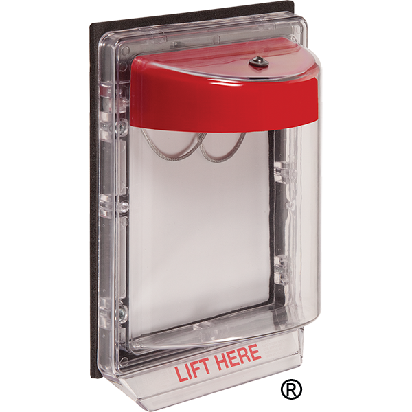 sti sti-1250nr, STI STI-1250NR *NO FIRE LABEL*Weather Stopper w/o Horn Fl Mt – red horn housing