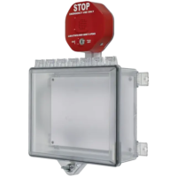 STI STI-7523 STI STI-7523 Polycarbonate Cabinet w/Cabinet Stop
