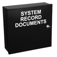 STI EM1212DOC-BK STI EM1212DOC-BK Black Metal "System Record Docume