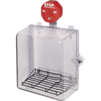 STI STI-7533MED STI STI-7533MED Polycarbonate Cabinet with Wire Sh