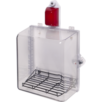 STI STI-7535MED STI STI-7535MED Polycarbonate Cabinet with Wire Sh
