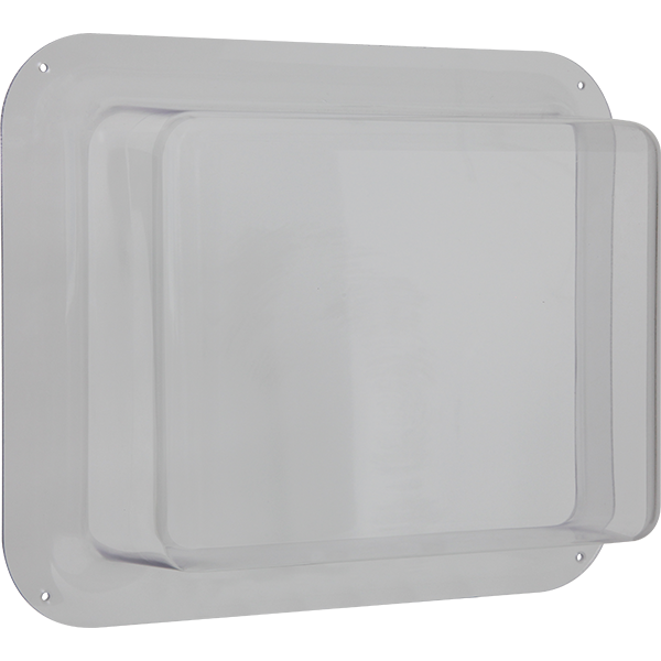 sti sti-vfc131005, STI STI-VFC131005 Vacuum Formed Cover, PETg Material, 13x10x5 inches