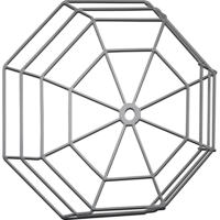 STI STI-9635-SS STI STI-9635-SS Small Wire Cage for Clocks, Stainl