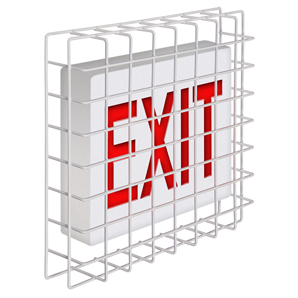 sti sti-9742, STI STI-9742 Exit Sign Damage Stopper, Wall Mount