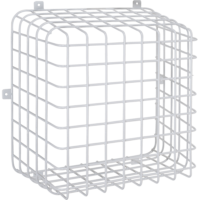 STI STI-9731 STI STI-9731 12" x 12" x 8" Wire Cage - White