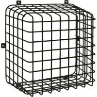 STI STI-9731-BK STI STI-9731-BK 12" x 12" x 8" Wire Cage - Black