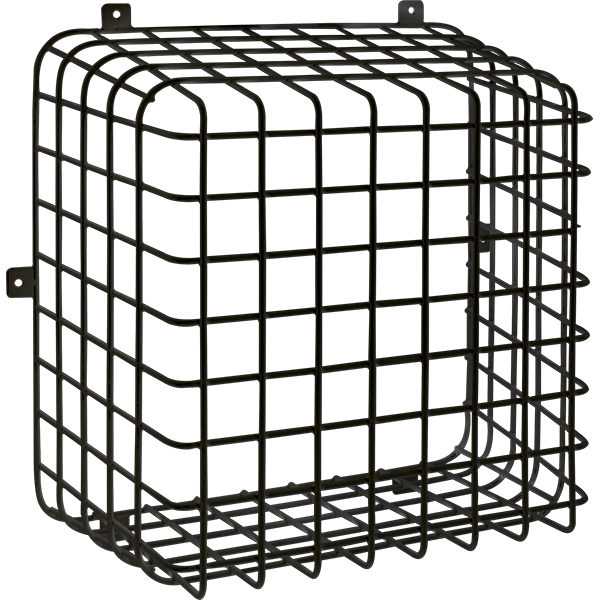 sti sti-9731-bk, STI STI-9731-BK 12″ x 12″ x 8″ Wire Cage – Black