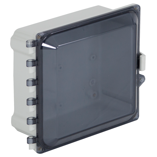 sti ep080805-t, STI EP080805-T Polycarbonate Enclosure, 8 x 8 x 5, Tinted
