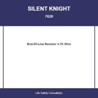Silent Knight (7628) End-Of-Line Resistor, 4.7K Ohm