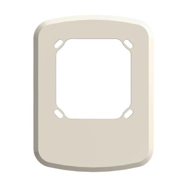 Wheelock ELTP-4S-W-W-10PK, Wheelock (ELTP-4S-W-W-10PK) Eluxa 4-Inch Square Wall Trim Plate – White – 10 Pack