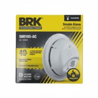 First Alert (SMI105-AC) (1046851) Interconnectable Ion Smoke Alarm W/10Yr Battery Backup - Pack Of 6