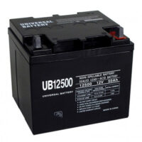 Kidde (12V40A) 40ah sealed lead acid battery - 12 vdc. 7.7 inchl x 6.4 inchw x 6.9 inchh x 6.9