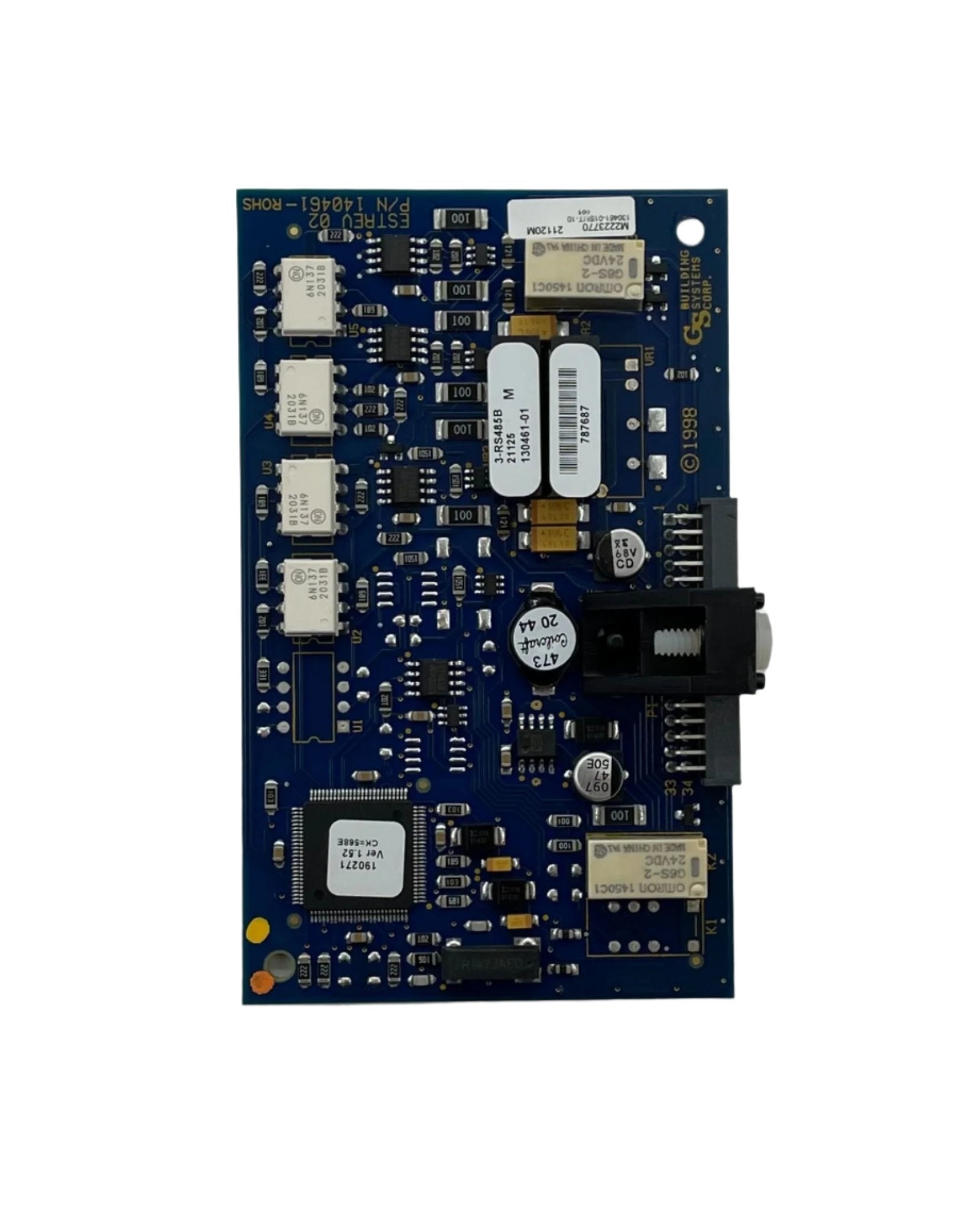 Edwards 3-RS485B, Edwards (3-RS485B) Network communications card, class b. mounts to the 3-cpu(1) and supports class a/b network and class b audio data