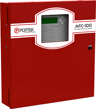 POTTER AFC-100, POTTER (AFC-100) 100 point addressable facp