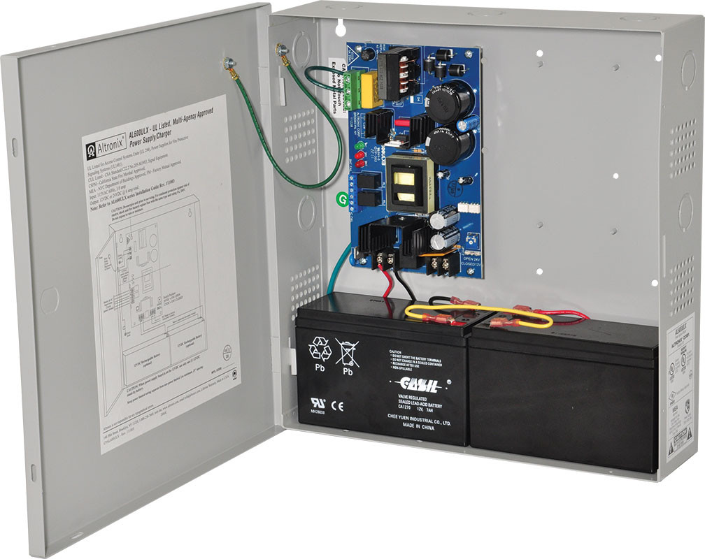 Altronix AL600ULX, Altronix (AL600ULX) Ul pwrsppy 12/24v,6a gry cabnt