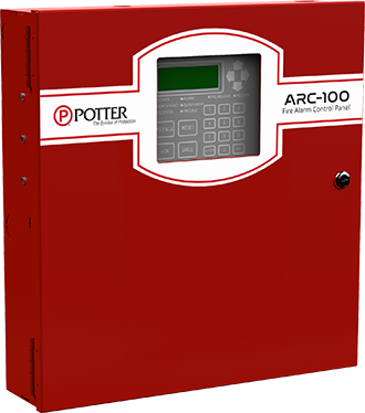 POTTER ARC-100, POTTER (ARC-100) 100 point releasing addressable facp