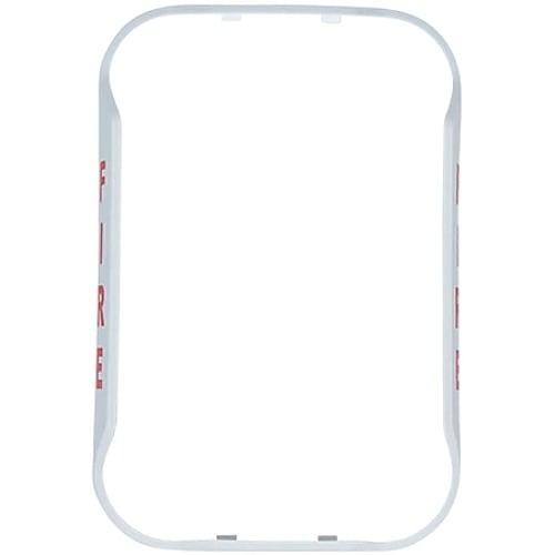 Honeywell BZGW-F, Honeywell (BZGW-F) Wall white bezel kit compact fire; 5 per unit