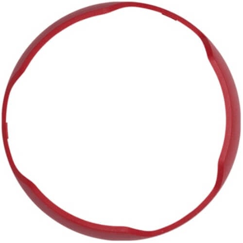 System Sensor BZSPRC-F, System Sensor (BZSPRC-F) Ceiling spkrstrb red bezel kit fire