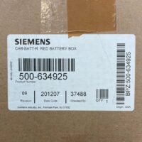 Siemens (CAB-BATT-R) Red battery box (part# 500-634925)