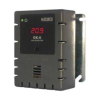 Macurco (OX-6) Gray housing-oxygen o2 fixed gas detector & controller