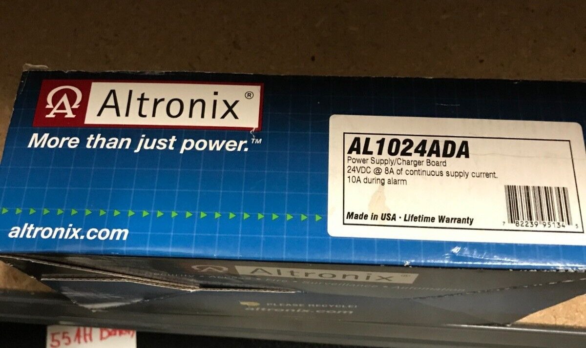 Altronix AL1024ADA, ALTRONIX (AL1024ADA) 10A P/S Board Fire Switch 10