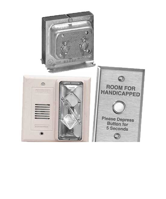 Edwards 7005A-G5, EDWARDS (7005A-G5) Hotel Room Annunciator kit. Consists of