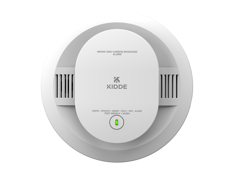 KIDDE RESIDENTIAL 30CUDR, Kidde Residential (30CUDR) Combo Smoke + Co Alarm, Aa Battery Powered ; Pack 6