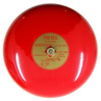 KIDDE COMMERCIAL (439D-8AW-R) Fire Alarm Bell, 8" (200mm), Vibrating,