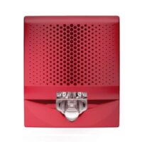 KIDDE COMMERCIAL (EG4SVRF) Wall Speaker/Strobe, 15-110cd, Red, FIRE