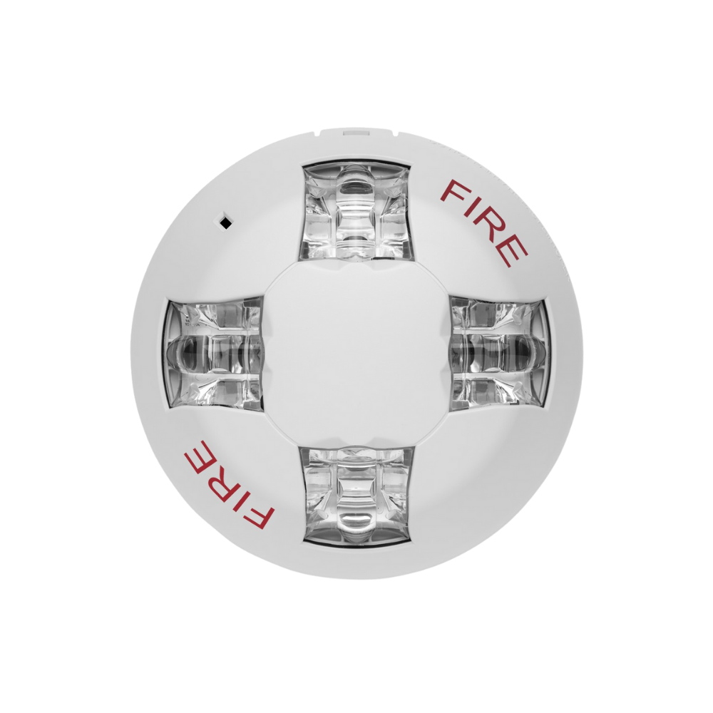 KIDDE COMMERCIAL EGCVHWF, KIDDE COMMERCIAL (EGCVHWF) Ceiling Strobe, 135-185cd, White, FIRE M