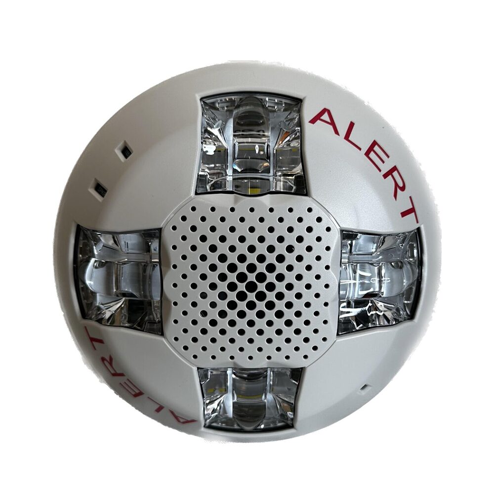 KIDDE COMMERCIAL GCSVWA-A, KIDDE COMMERCIAL (GCSVWA-A) Clg Spkr/Strb,Mn,Wht,Alert,Amb