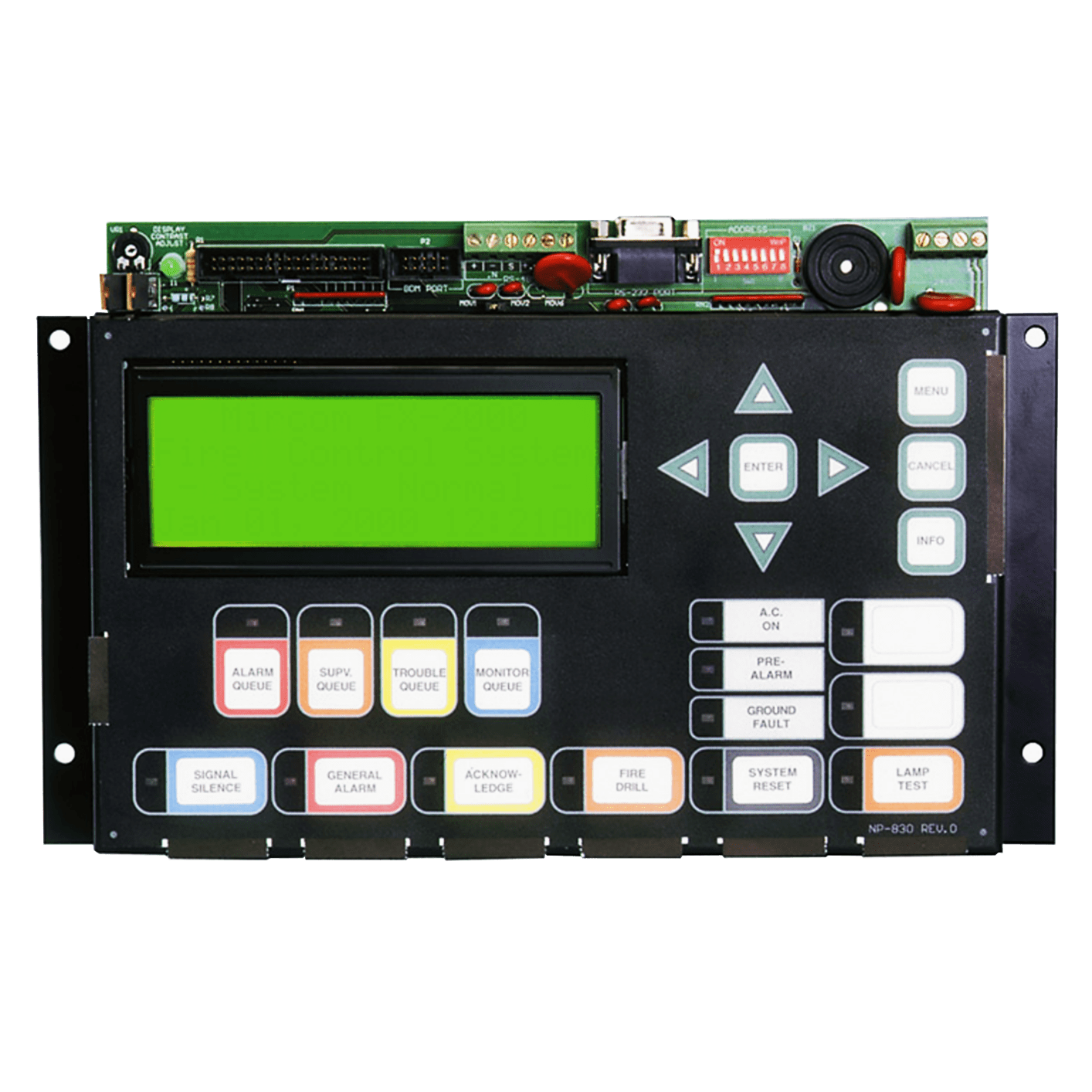 Mircom RAXN-LCD, MIRCOM (RAXN-LCD) Ntwk Fx-2000 Remote Shared Display