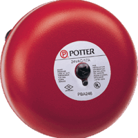 POTTER (PBA-248) (1808024) 24 Vac 8" Bell