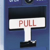 POTTER (RMS-1T) (1000600) BLUE MANUAL PULL STATION, SPST