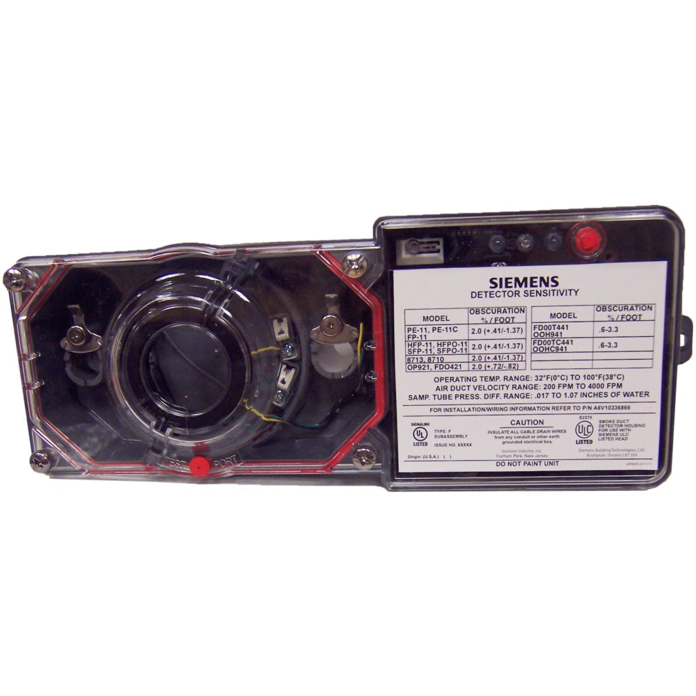 Siemens FDBZ492 duct housing, SIEMENS (FDBZ492) Duct Housing – 2 Wire without relay (Par