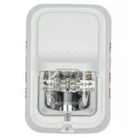 SYSTEM SENSOR (SGWKLED) Outdoor LED Strobe, Wall, Compact, White