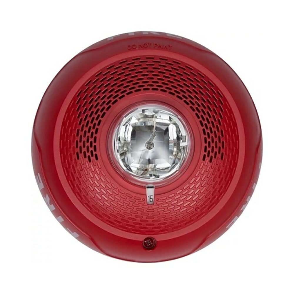 System Sensor SPSCRLED-BP10, SYSTEM SENSOR (SPSCRLED-BP10) Speaker strobe LED red ceiling bull pack