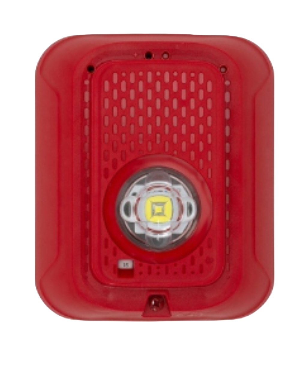 System Sensor SRLED-P, SYSTEM SENSOR (SRLED-P) Led Strobe; Wall; Red; Plain; 2-Wire