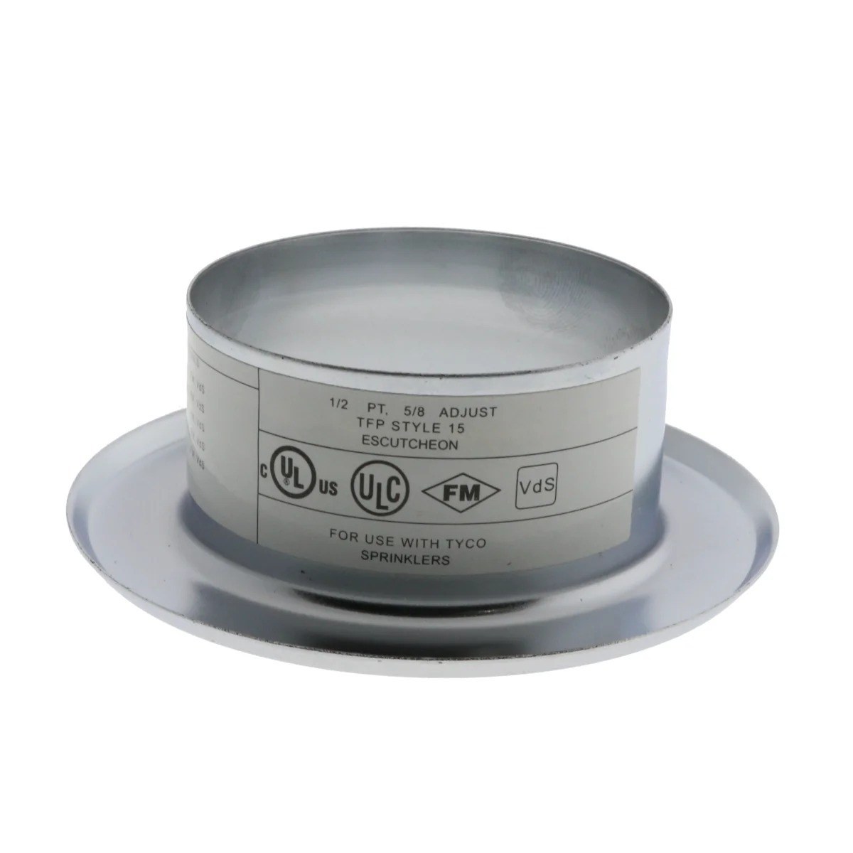 Tyco 56-715-9-010, TYCO (56-715-9-010) Escutcheon Style 15 1/2′ Chr