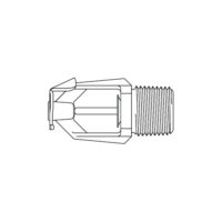 TYCO (57-378-9-155) Spk Ty-Frb Hsw 1/2" K80 68C Chr Qr
