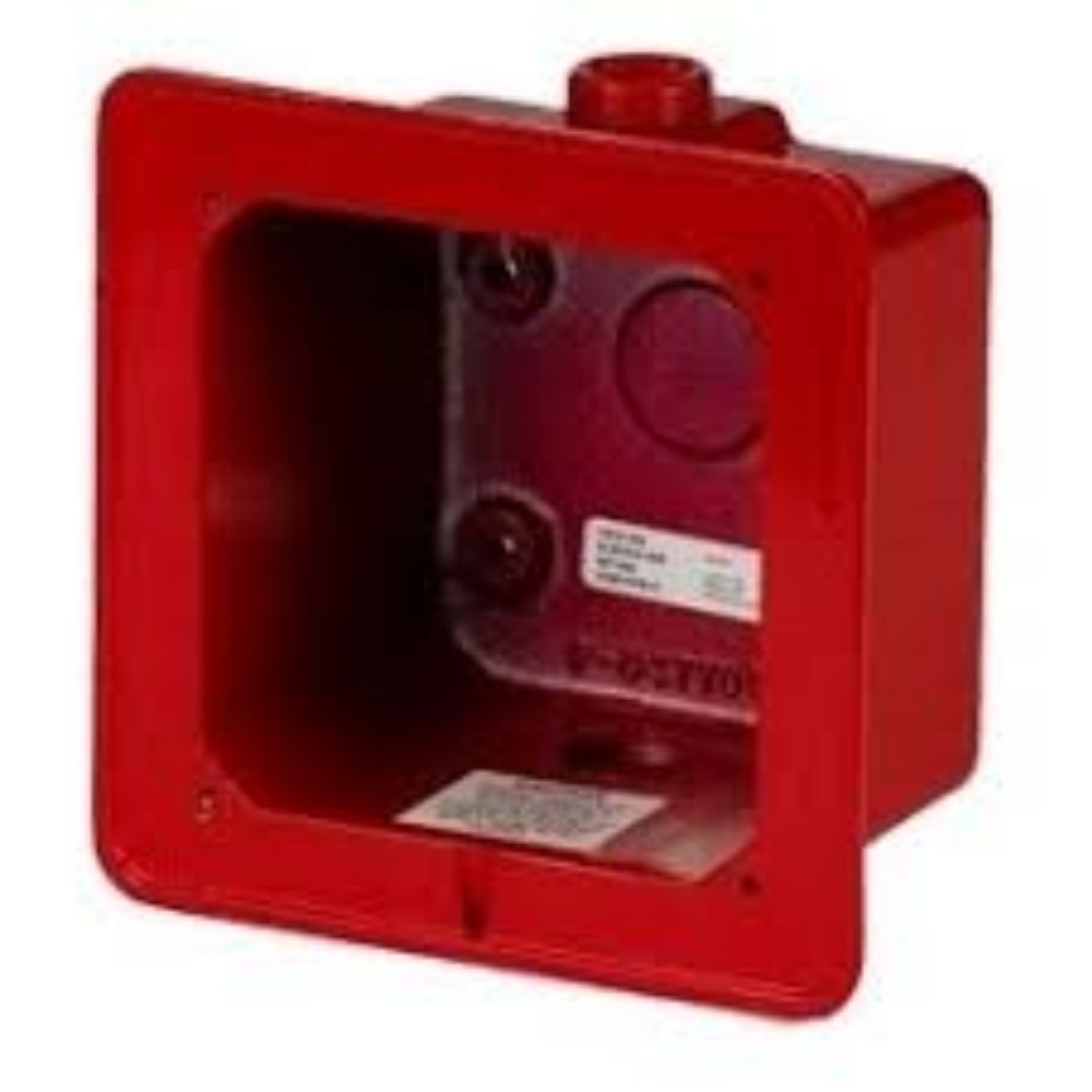 KIDDE COMMERCIAL 2459-WPB-R, Kidde Commercial (2459-WPB-R) Fire Alarm Signal Accessory, Water-Proof Box, Red