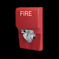 Kidde Commercial (EG1VRF) Compact Wall Strobe, 15-75Cd, Red, Fire Marking