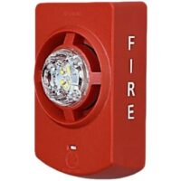 Siemens (SC-HS-WR-F) Horn Strobe, Wall, Red, Fire