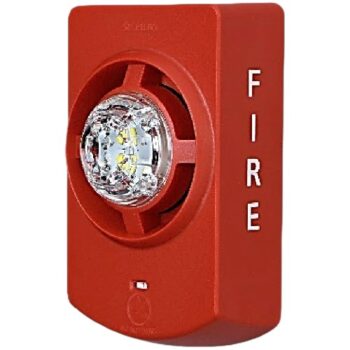 Siemens SC-HS-WR-F, Siemens (SC-HS-WR-F) Horn Strobe, Wall, Red, Fire