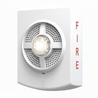 Siemens (SC-SS-WW-F) Speaker-Strobe (Wall, White, Fire)