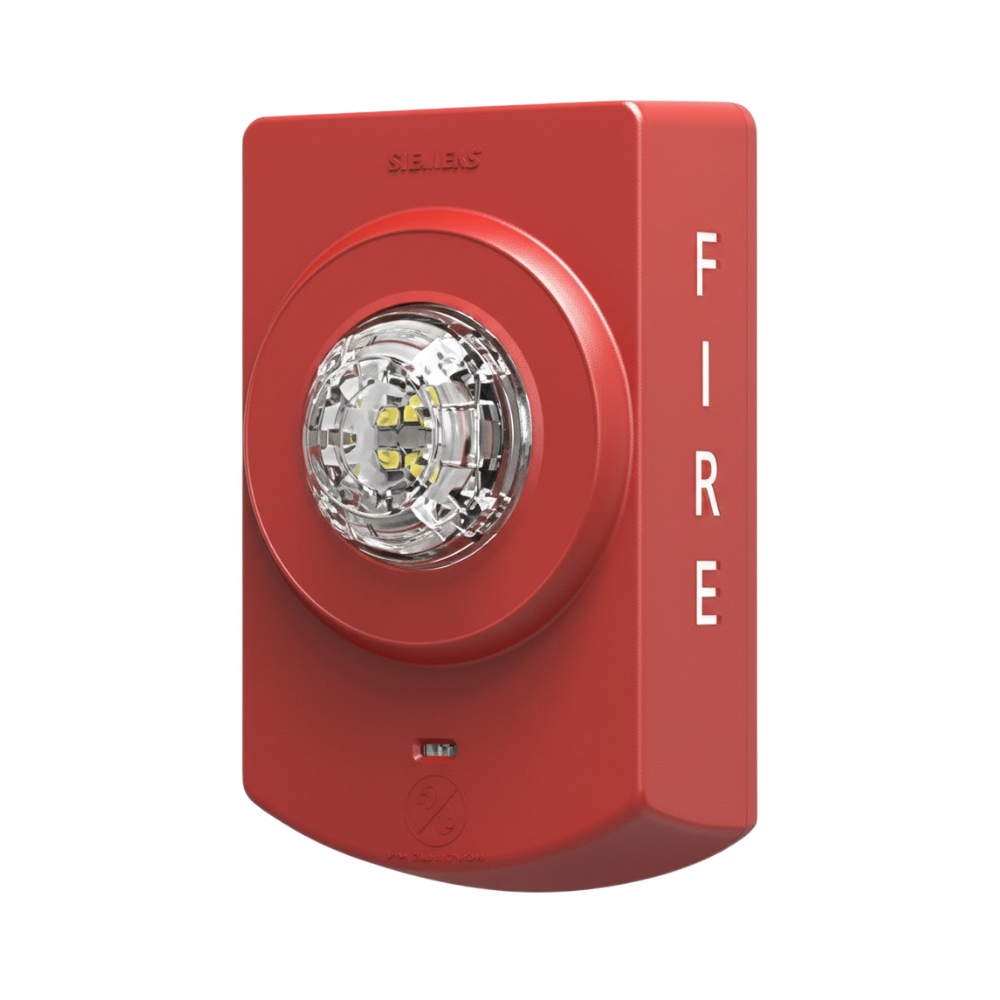 Siemens SC-ST-WR-F, Siemens (SC-ST-WR-F) Strobe, Wall, Red, Fire