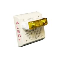 Siemens (SET-AMC-W-MNS-ALERT) Mns Amber Speaker Strobe Multi Cd Wall White - Alert