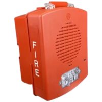 Siemens (SL23RHS-FR) Weatherproof Horn/Strobe - Flush Mount - Fire - Red - Nema 3R