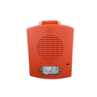 Siemens (SL23RMTS-FR) Weatherproof Multitone/Strobe - Flush Mount - Fire Text - Red - Nema