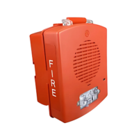 Siemens (SL24XHS-FR) Weatherproof Horn/Strobe - Surface Mount Only - Fire Text - Red - Nem